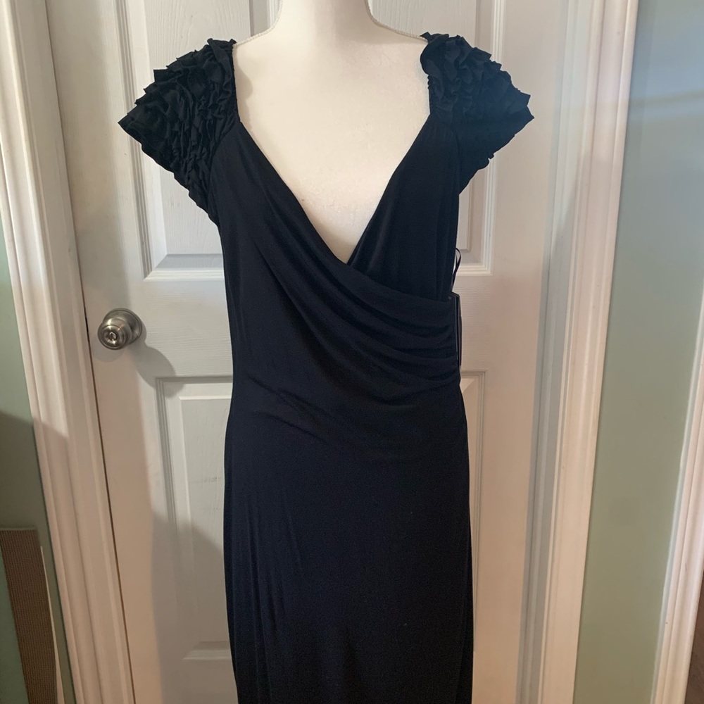 Women’s Missy Black Dress. XL. Sangria. NWT